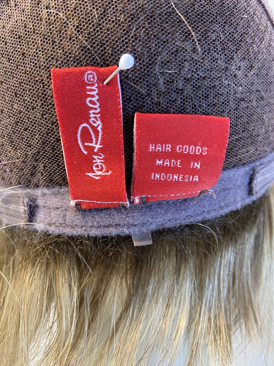 Blonde rooted soft cap Jon Renau wig. Blms303