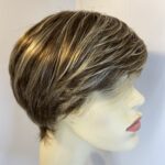 Never worn brown dimples wig. Brss202