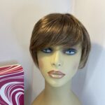 Dimples brown boxed wig. Bbrls445