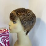 Dimples brown boxed wig. Bbrls445