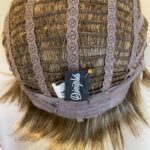 Dimples brown boxed wig. Bbrls445