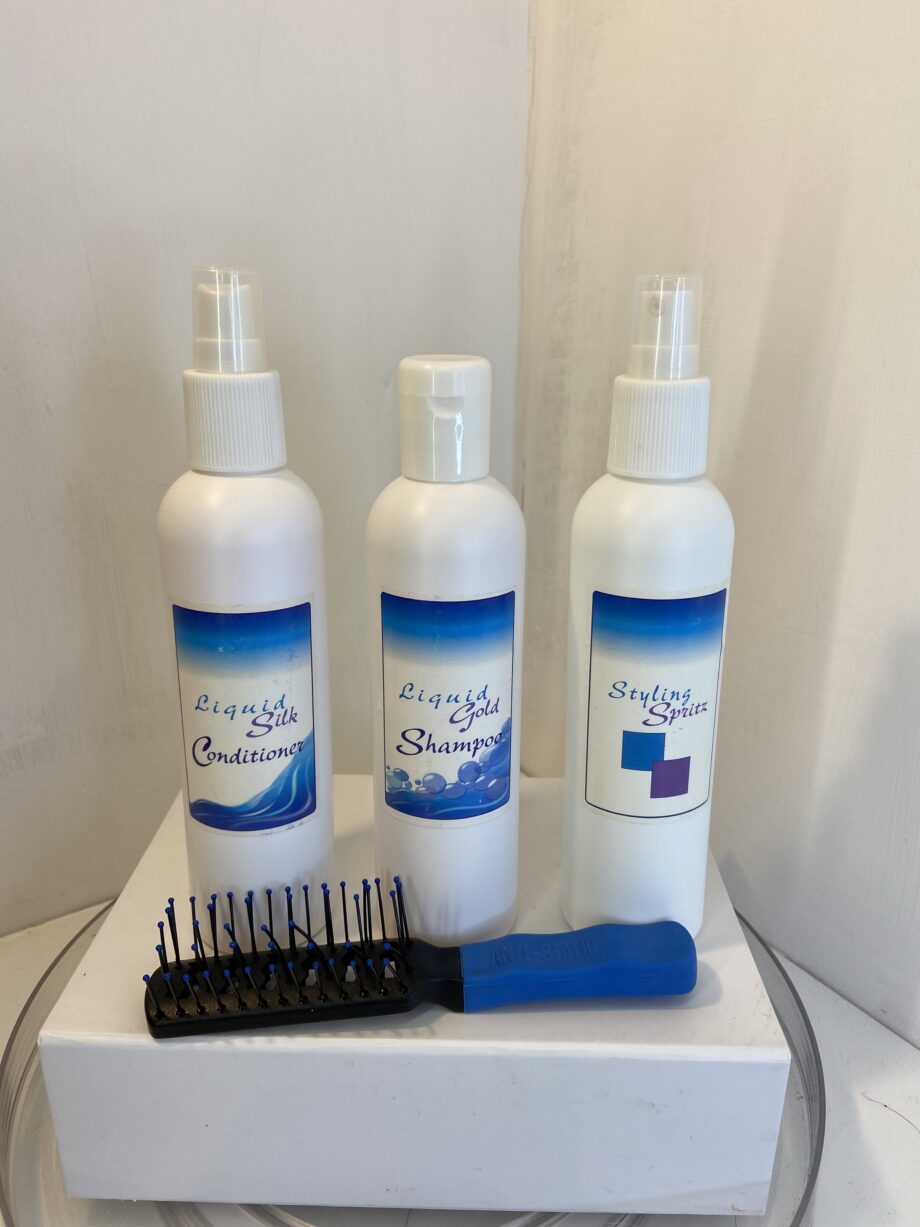 Wig care products. 99