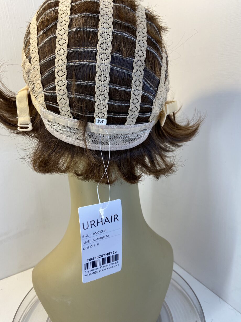Short new brown wig. Brss307