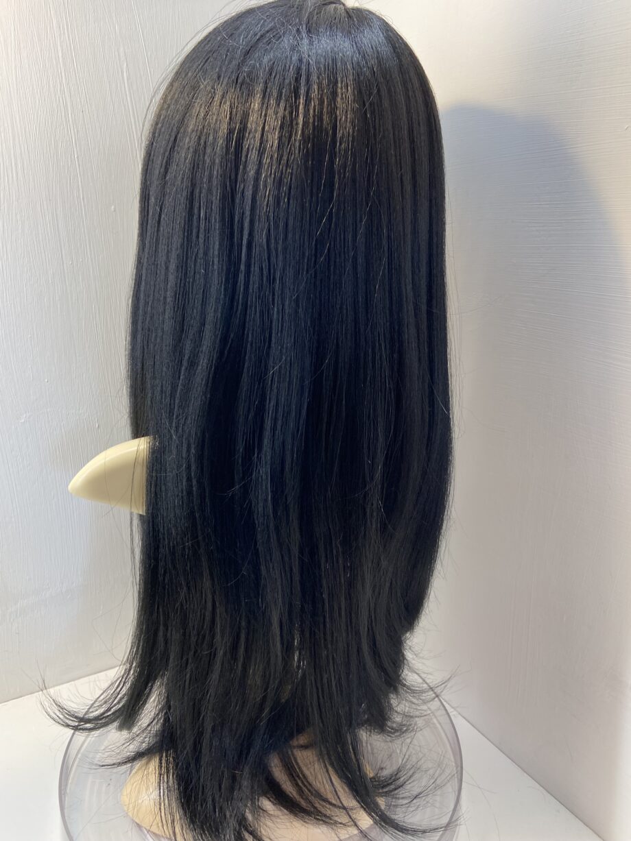 Long black new wig. Bblls410