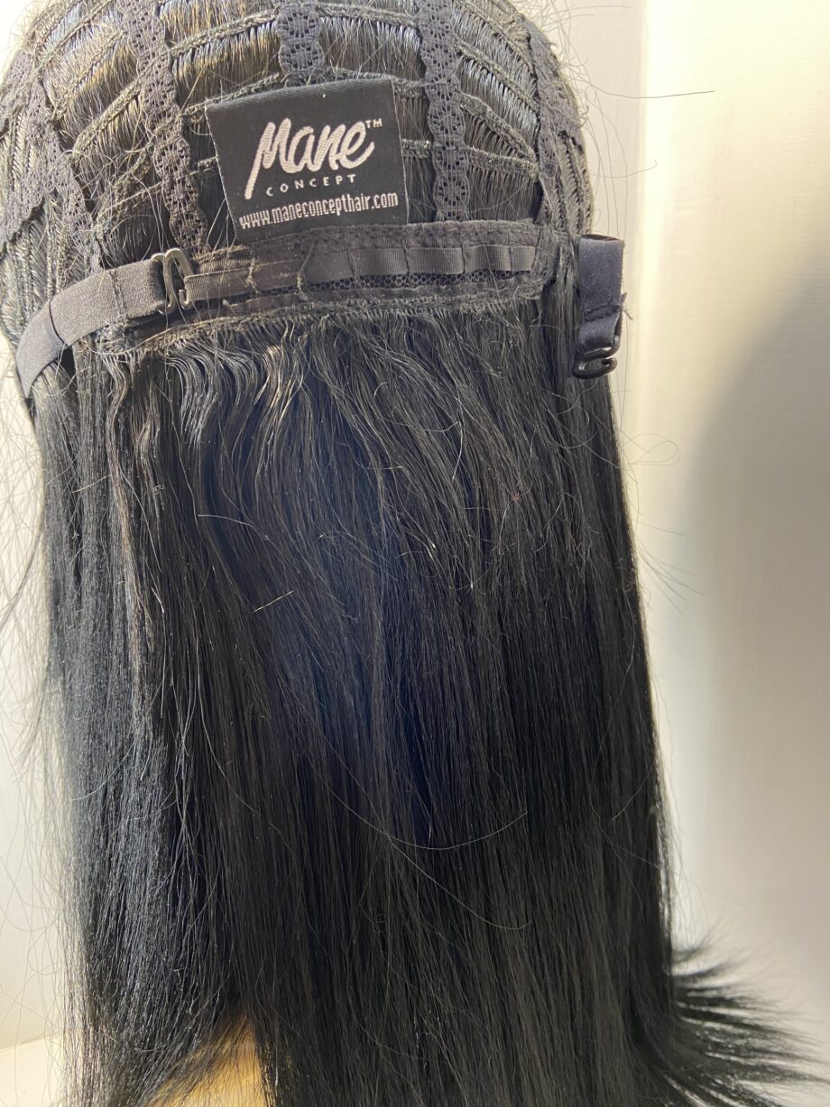 Long black new wig. Bblls410