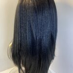 New long black wig. Blls414