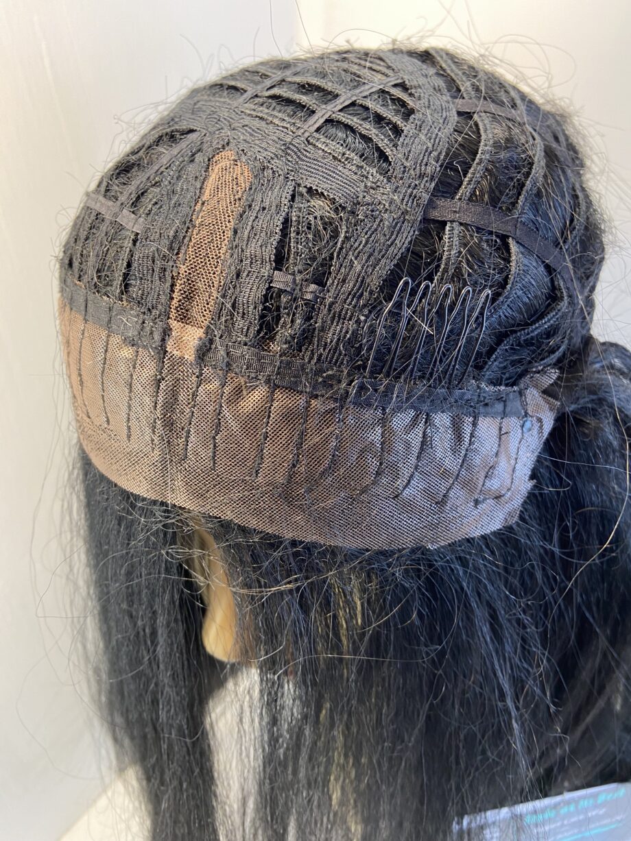 New long black wig. Blls414