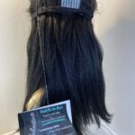 New long black wig. Blls414