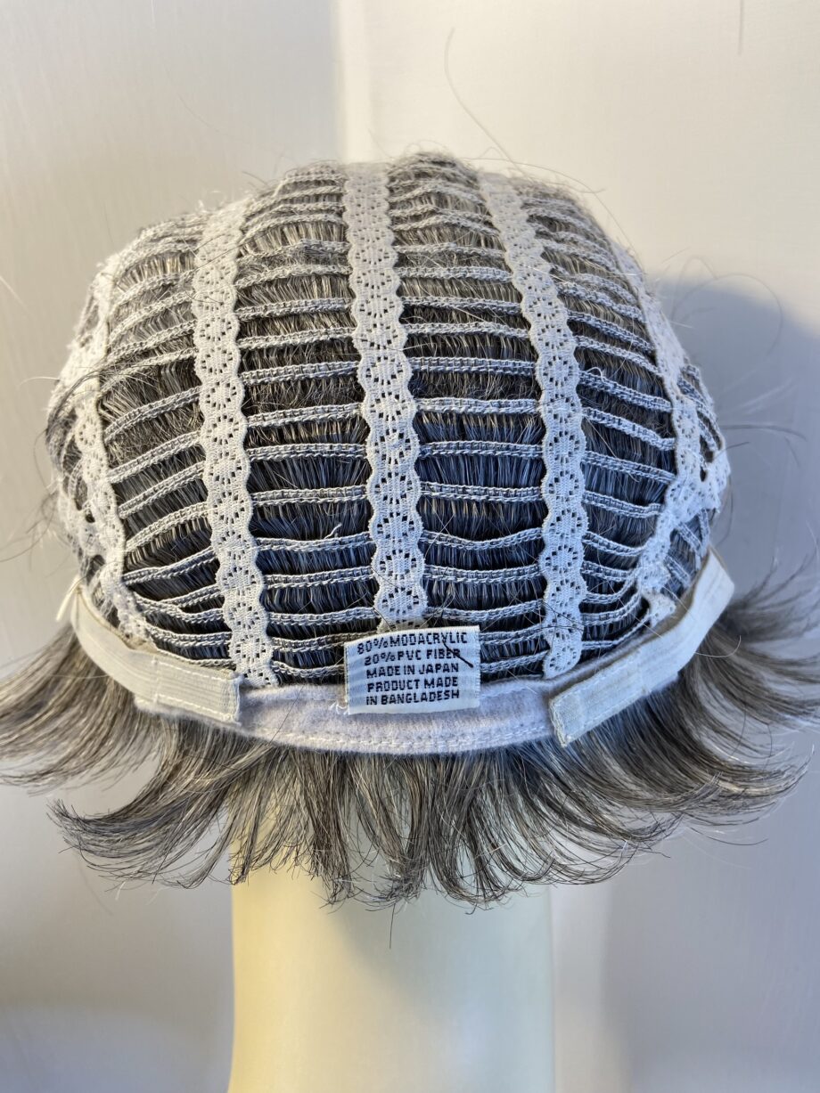 Silver grey boxed wig. Bgss460