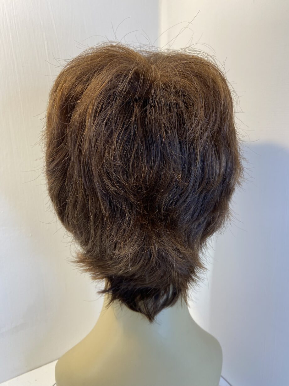 Auburn human hair wig. Brsw809