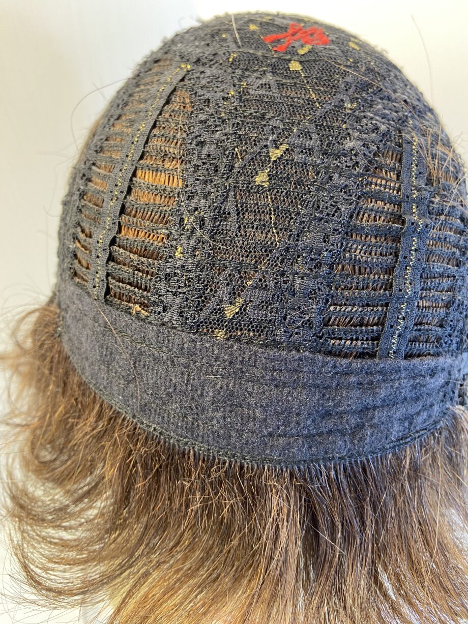 Auburn human hair wig. Brsw809