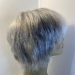 Human hair silver grey. Gss810