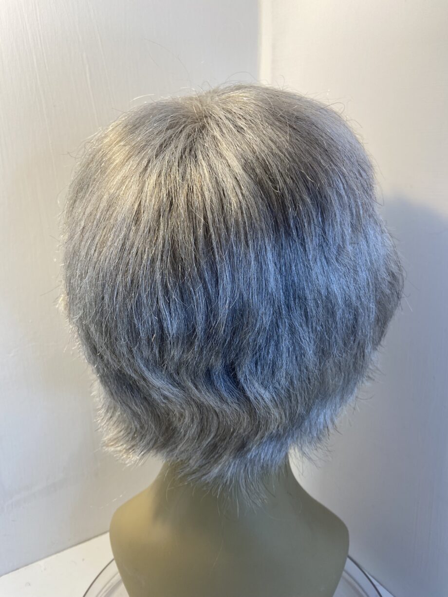 Human hair silver grey. Gss810