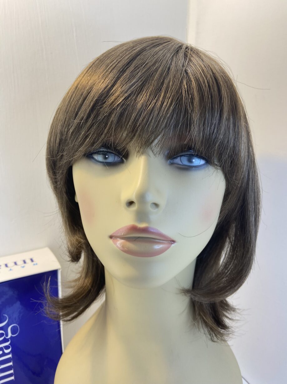 Soft cap beautiful brown wig. Bbrms461