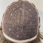 Shiny brown sleek wig. Bbrss465
