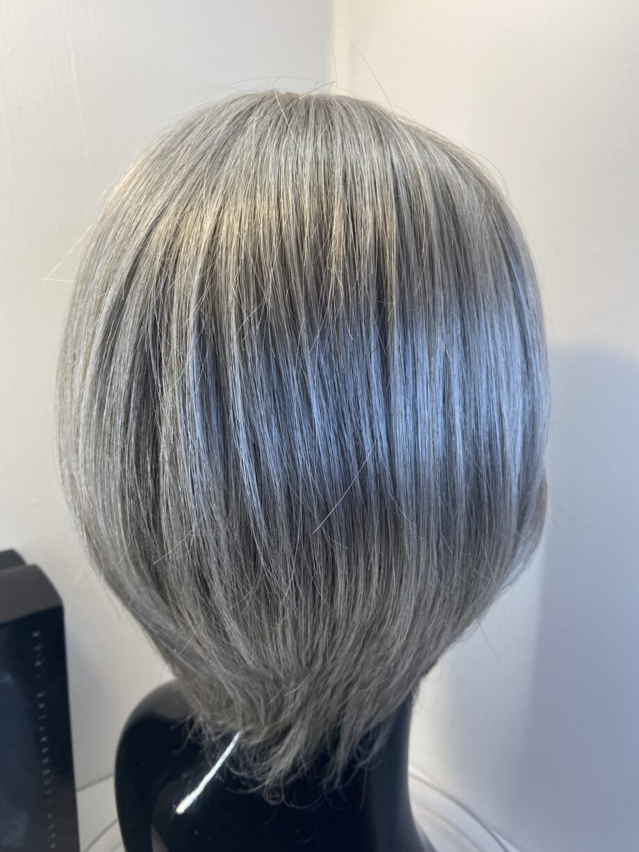 New silver grey wig. Bgms474