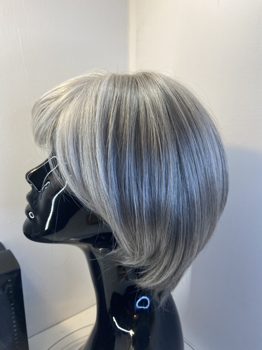 New silver grey wig. Bgms474