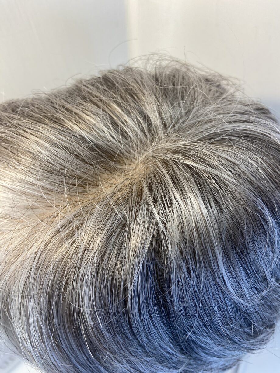 Boxed silver stone sentoo collection wig. Bgsw476