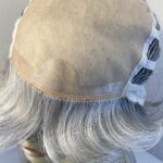 Boxed silver stone sentoo collection wig. Bgsw476