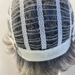 Boxed silver stone sentoo collection wig. Bgsw476
