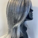 Silver grey long Ellen Wille wig. Gls814