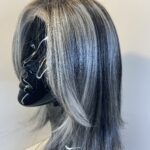 Silver grey long Ellen Wille wig. Gls814