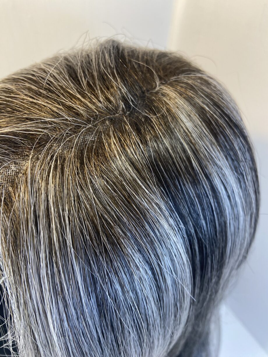 Silver grey long Ellen Wille wig. Gls814