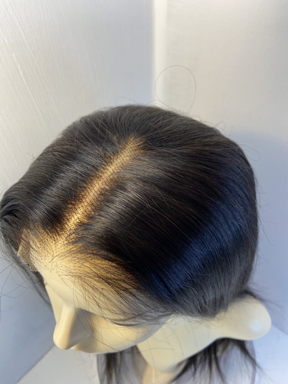 New long dark brown wig. Bbrls472