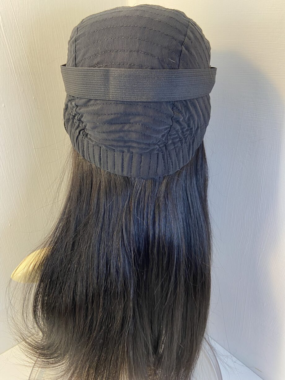 New long dark brown wig. Bbrls472