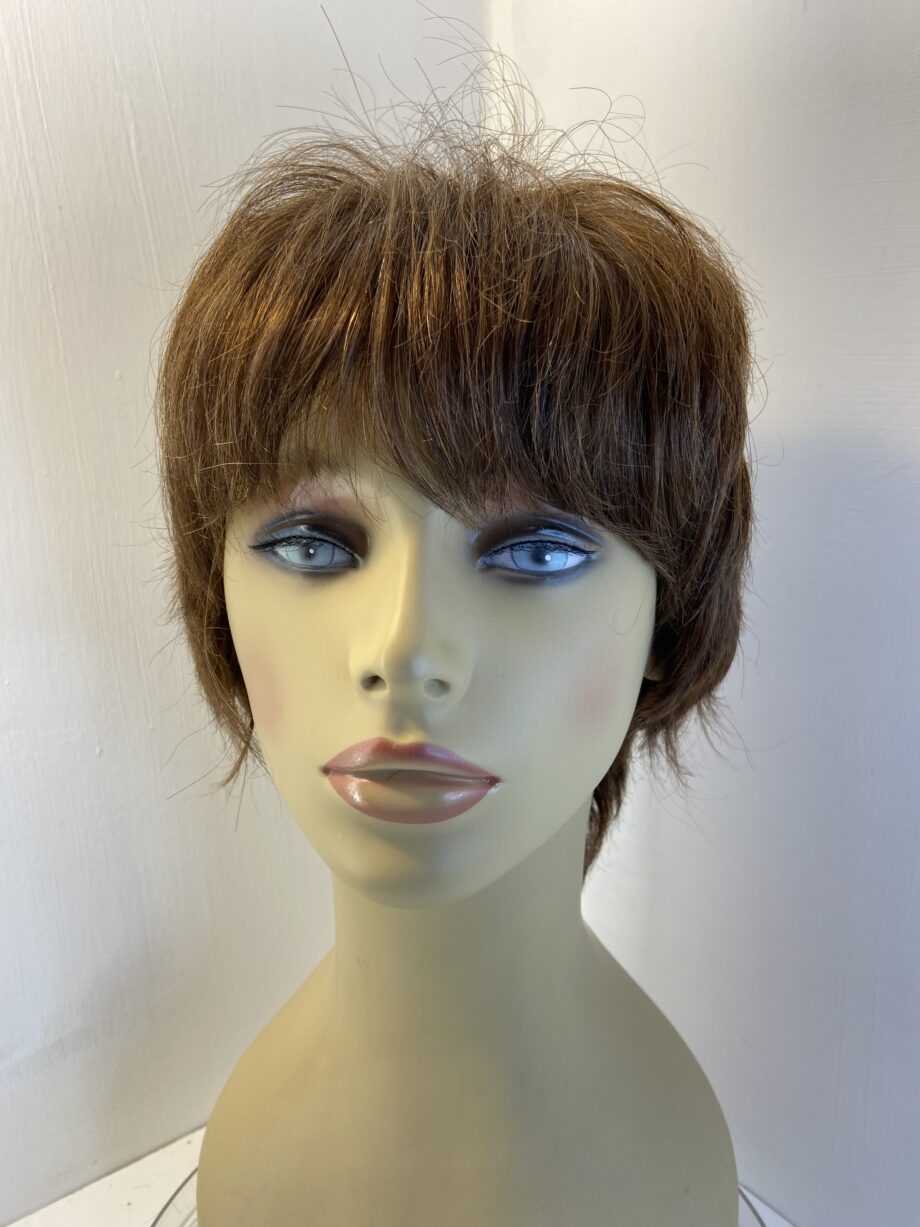 Super soft brown as new wig. Brsw523