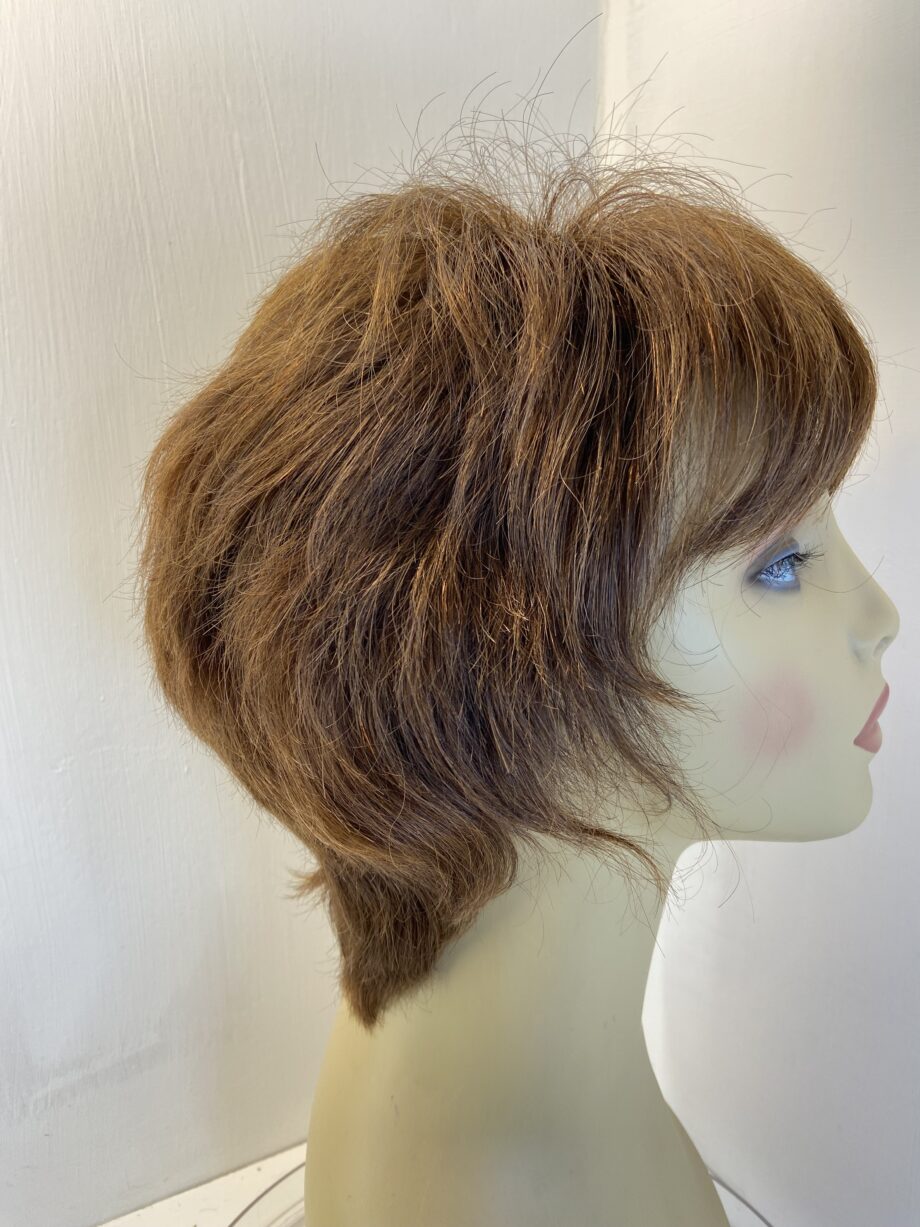 Super soft brown as new wig. Brsw523