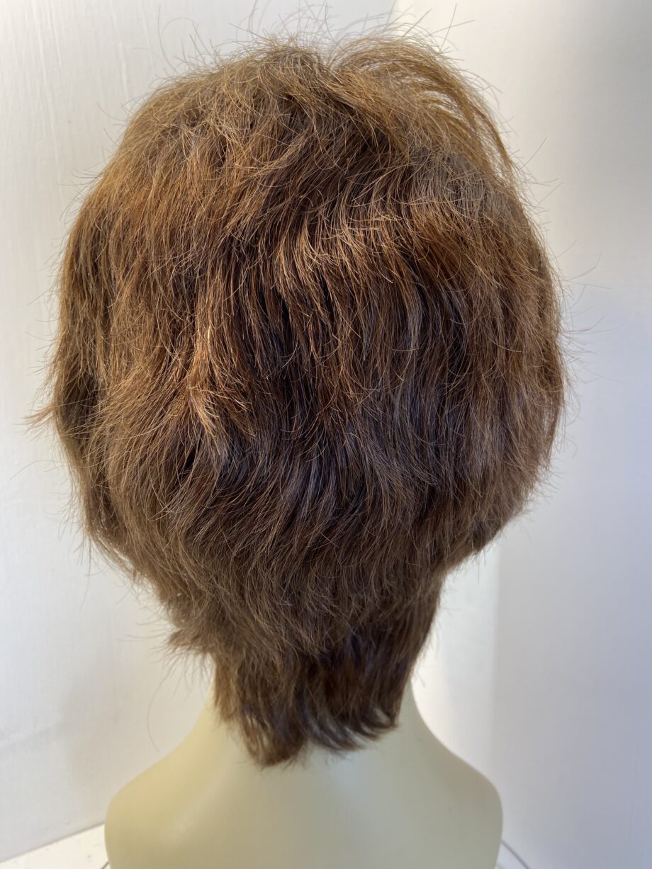 Super soft brown as new wig. Brsw523