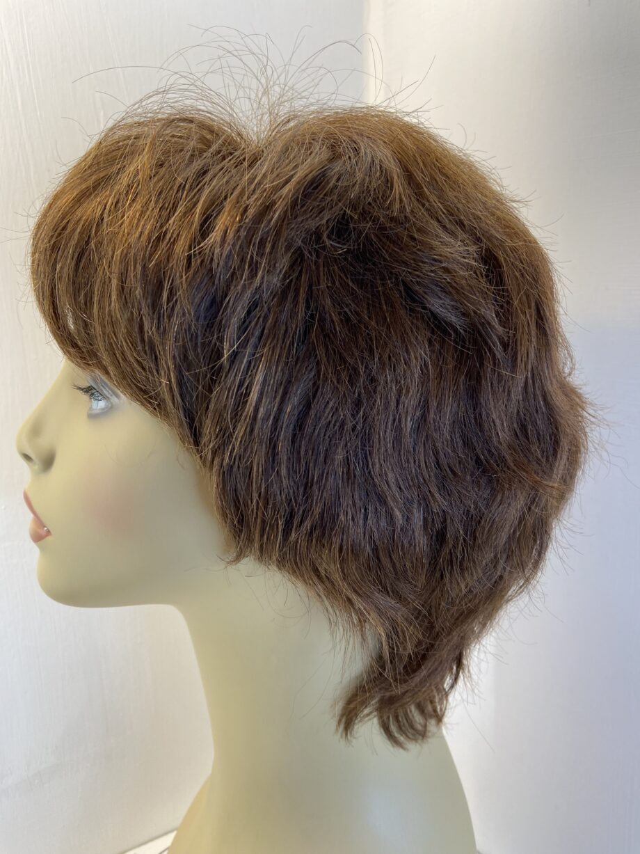 Super soft brown as new wig. Brsw523