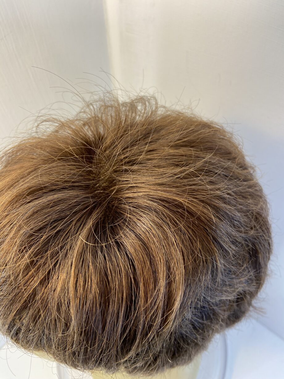 Super soft brown as new wig. Brsw523