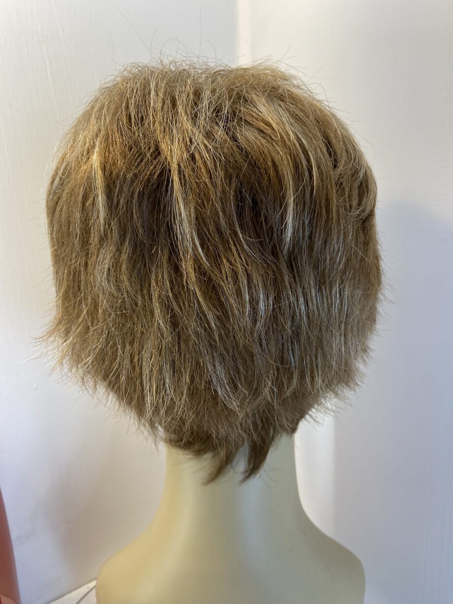 Light brown highlight boxed Rene of Paris wig. Bbpss473