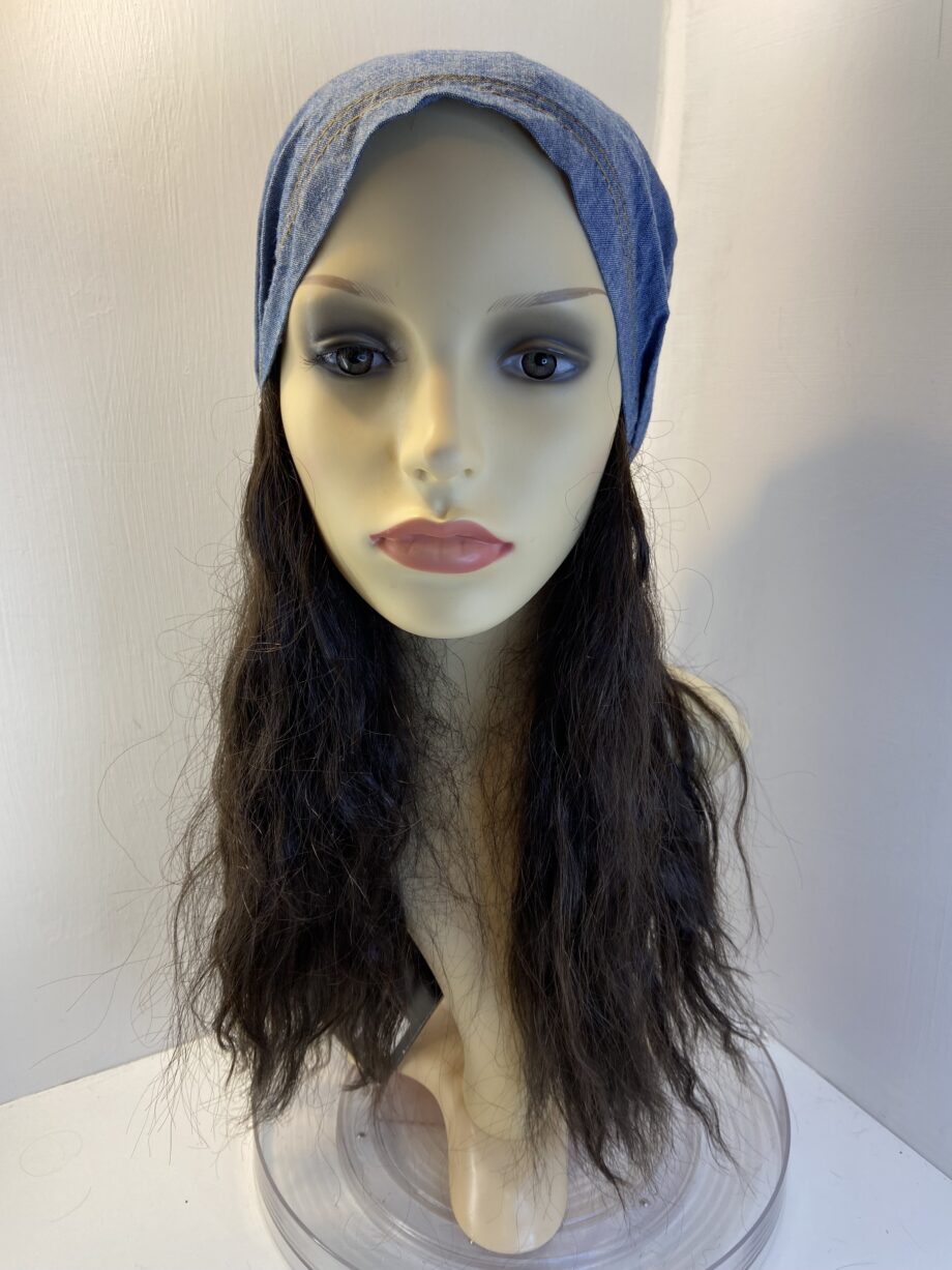 Dark brown long headwear. Brlw819