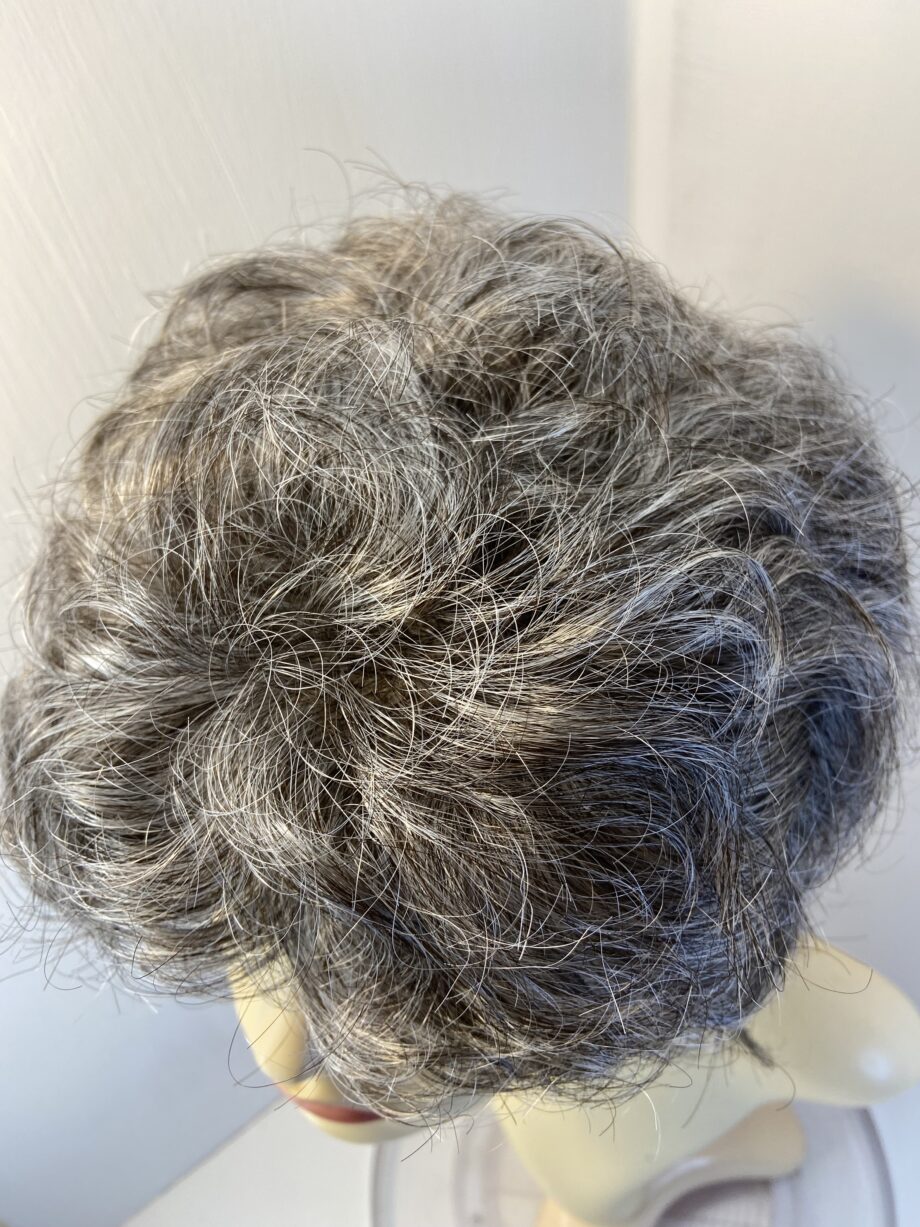 New stylish salt and pepper grey wig gwm315
