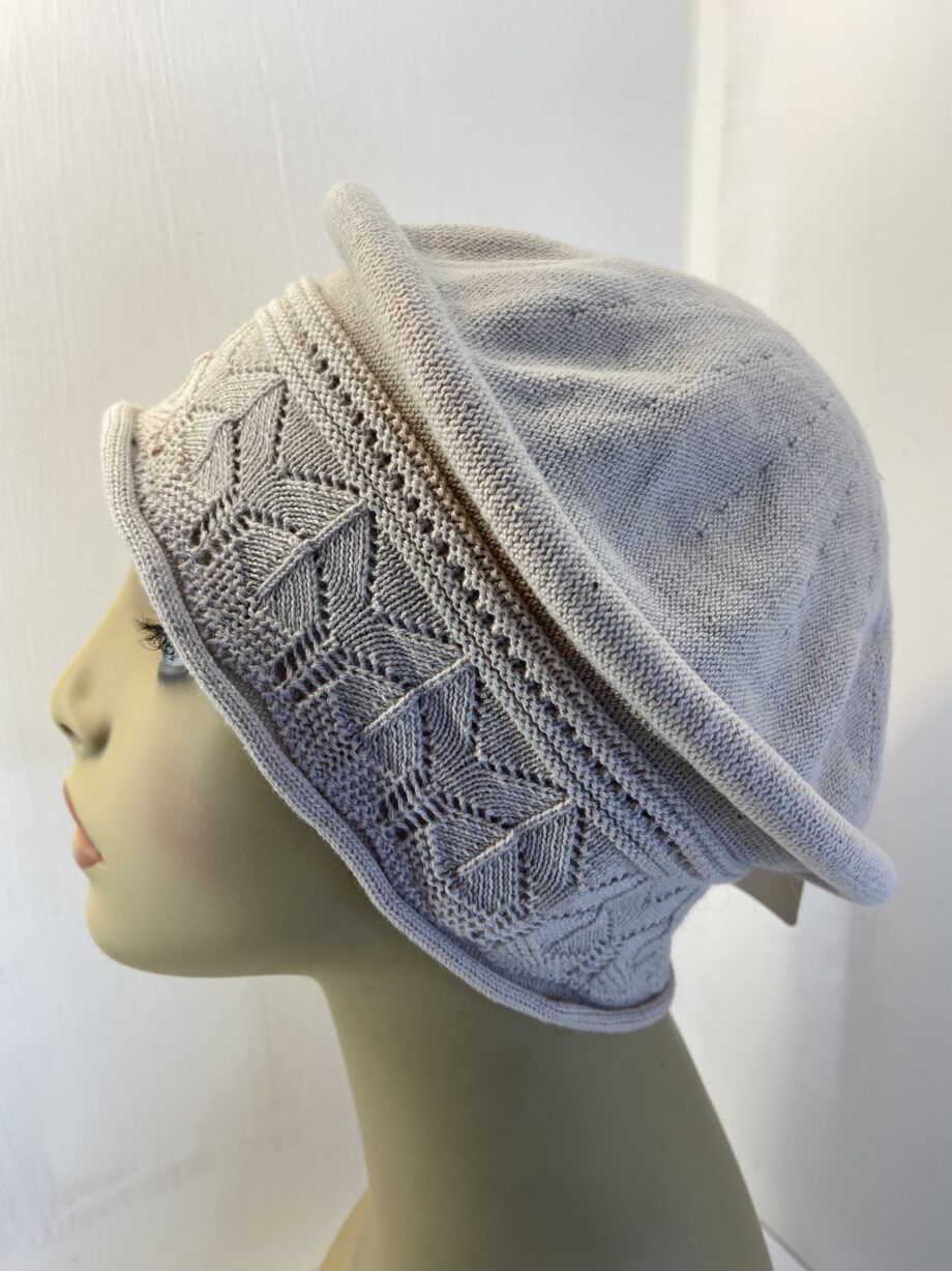 New cream hat. 106