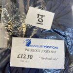 Blue jersey hat   107