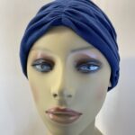 Blue jersey hat   107