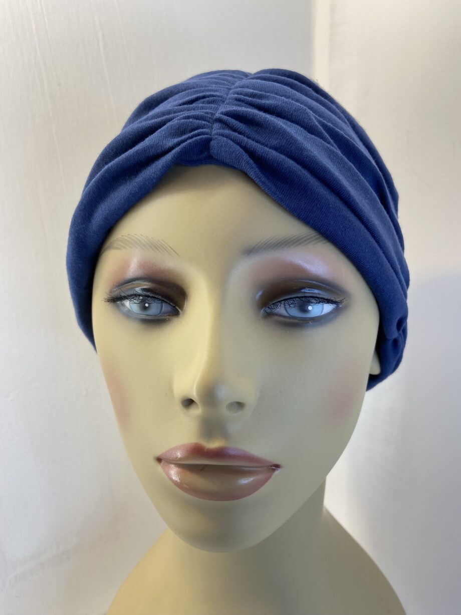 Blue jersey hat   107