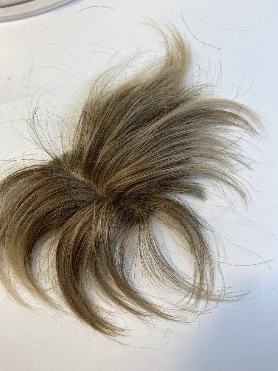Blonde hair piece. Blss530