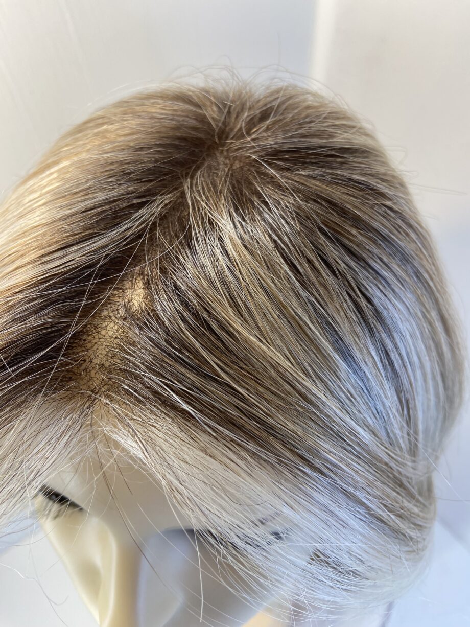 Gorgeous blonde soft cap designer wig. Blls718