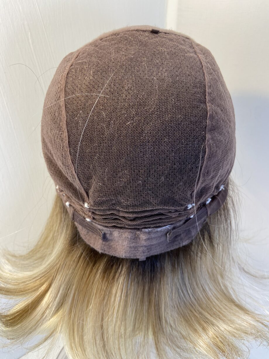 Gorgeous blonde soft cap designer wig. Blls718