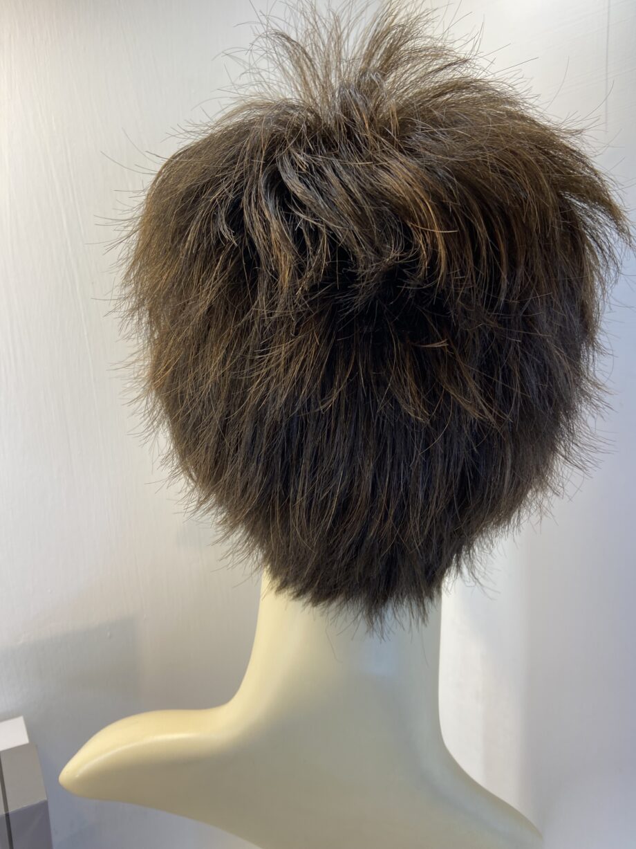 New modern stylish brown boxed wig. Rene of Paris. Bbrss480