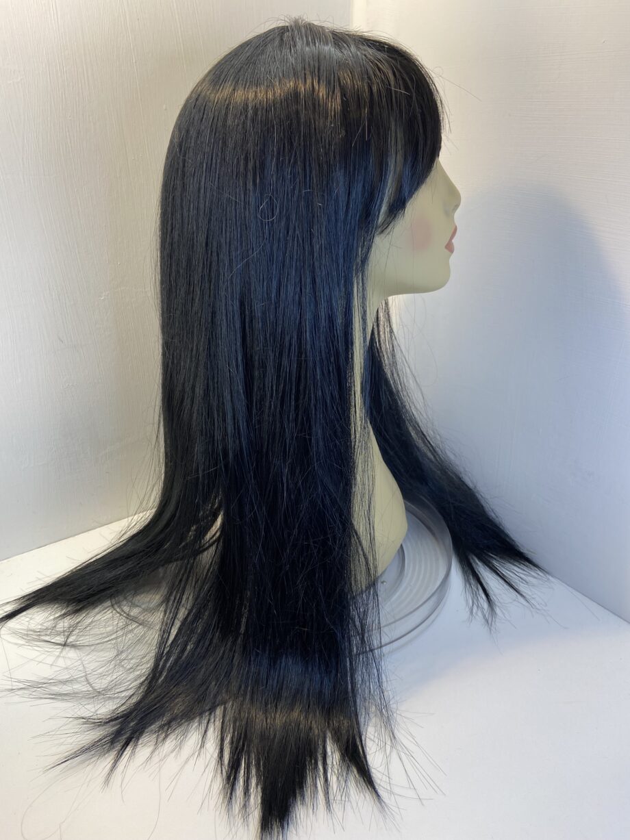 Very Long black wig. Blals721