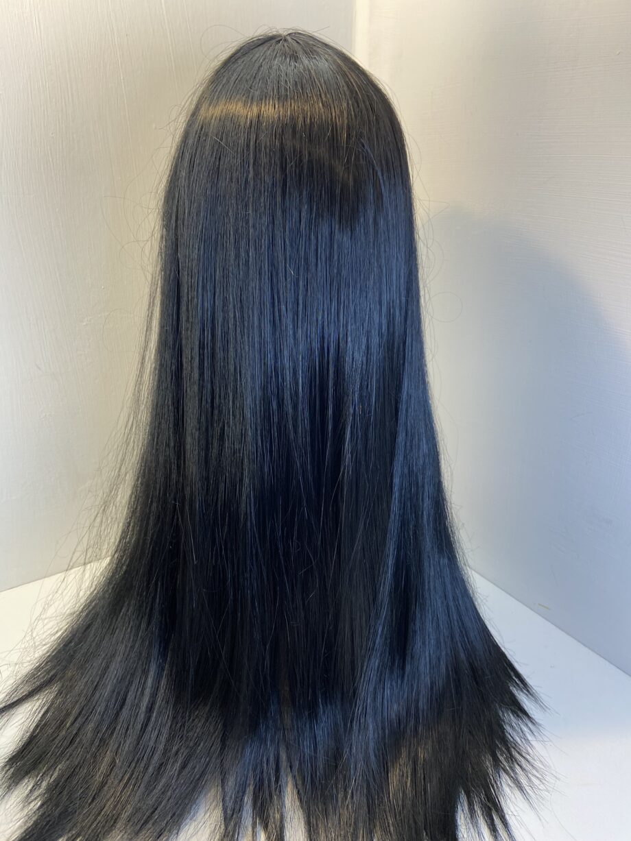Very Long black wig. Blals721