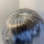 Fun silver sparkling grey long wig. Silver 723