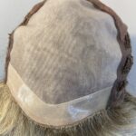 New blonde short Dimples wig. Bblss481