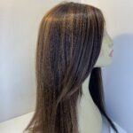 Extra long brown wig. Brls802